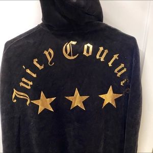 NWT Juicy Couture velour cape jacket XS